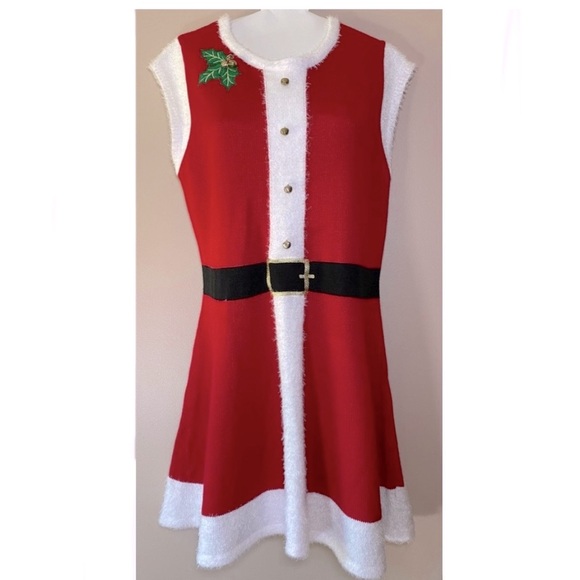 United States Sweaters Mrs Santa Claus Dress Ladies Large - Picture 14 of 16